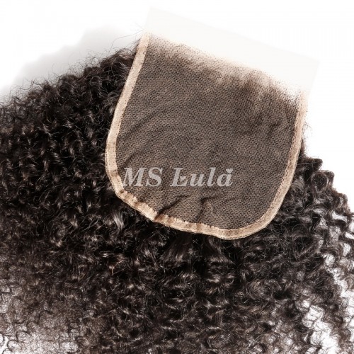 Virgin Hair Afro Kinky Curly 4x4 5x5 6x6 7x7 Transparent Lace Closure | Human Hair Wig | Lace Front